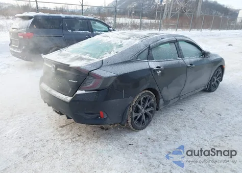 2019 Honda Civic Sport z USA, uszkodzony, nr VIN 2HGFC2E88KH538697